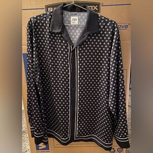 Zara dress style shirt